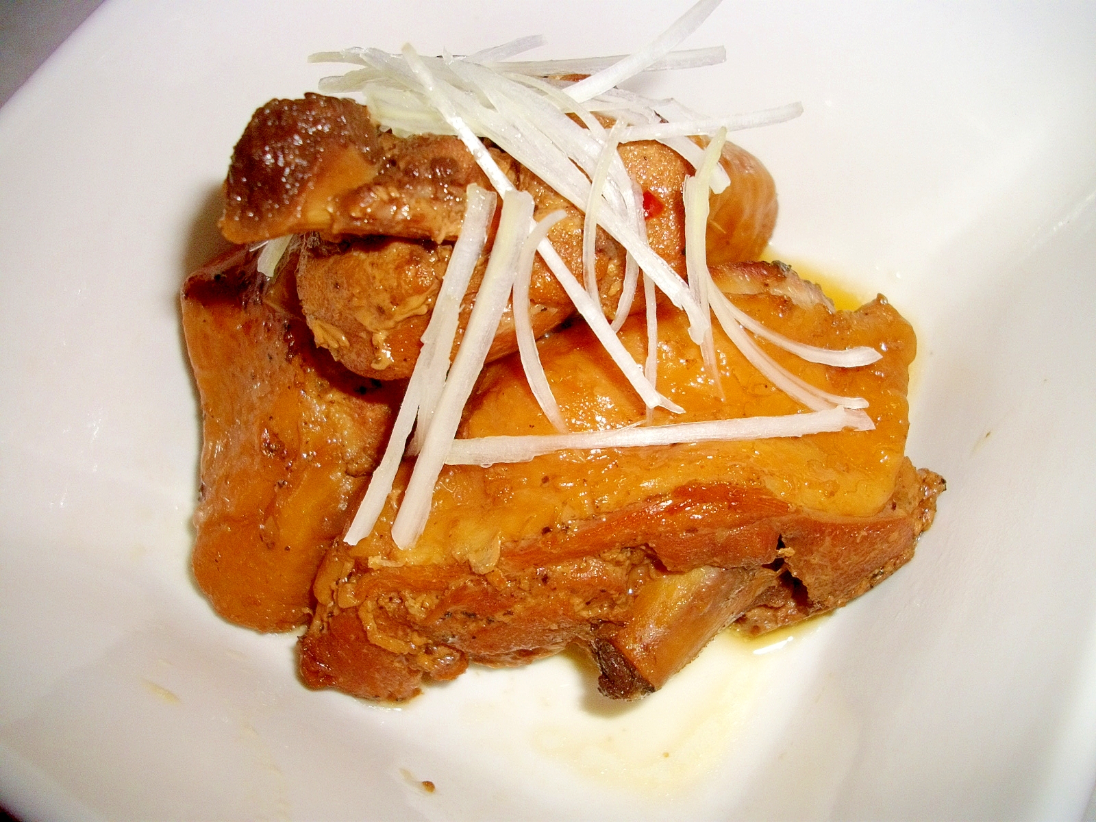圧力鍋で作った 骨付チキンのきのこクリーム煮 Wonder Chef Snapdish スナップディッシュ Id N9zu4a