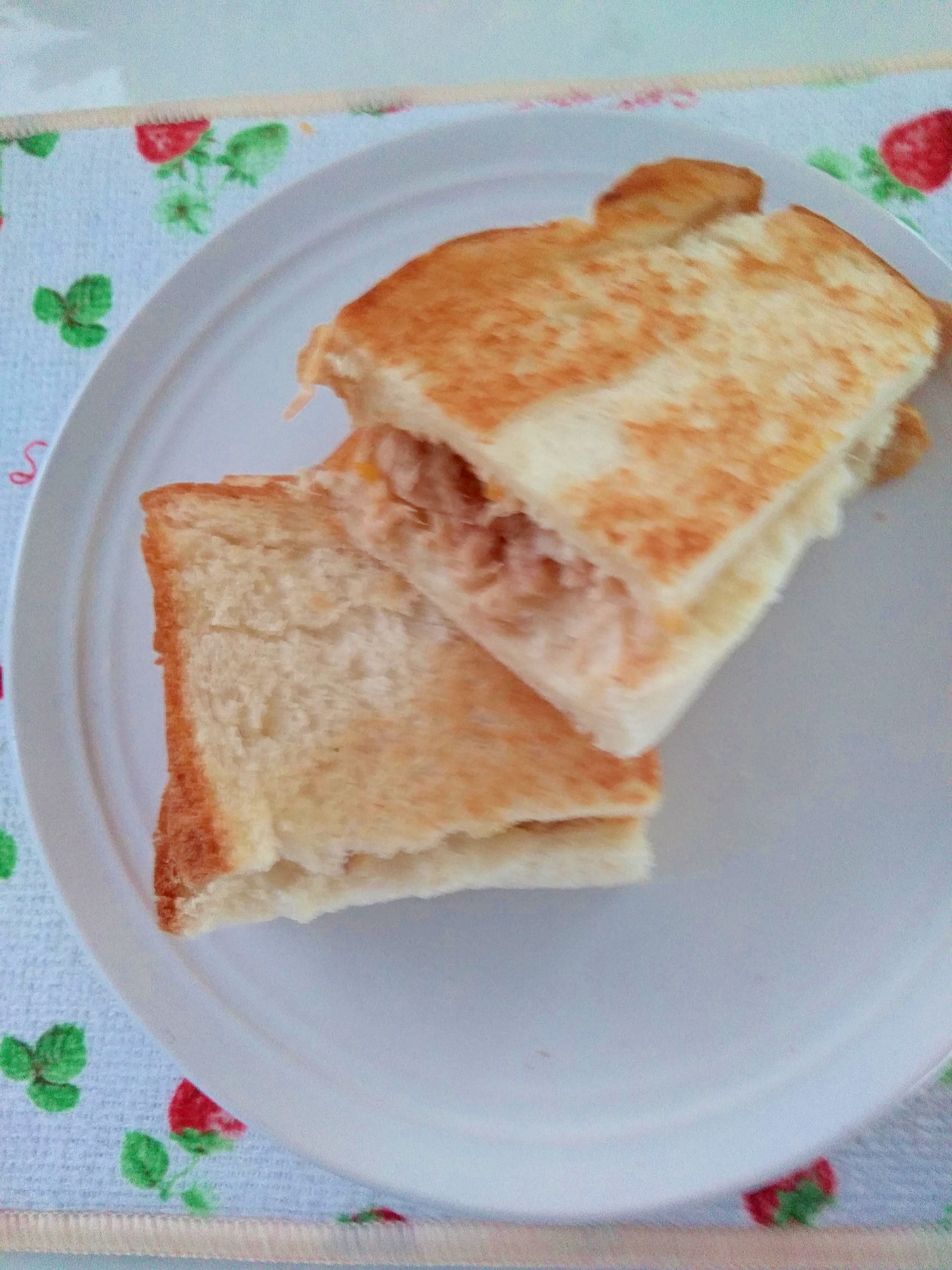 フライパンでツナメルト