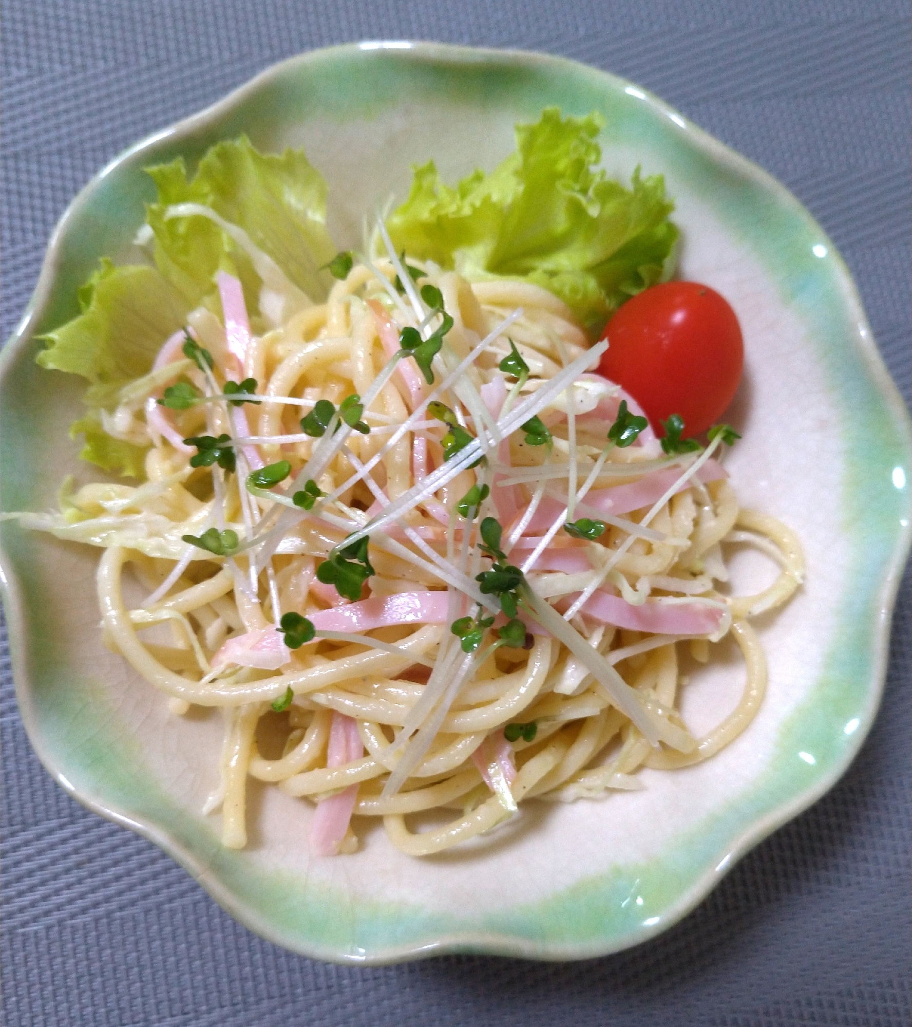 簡単おつまみ★スパサラ