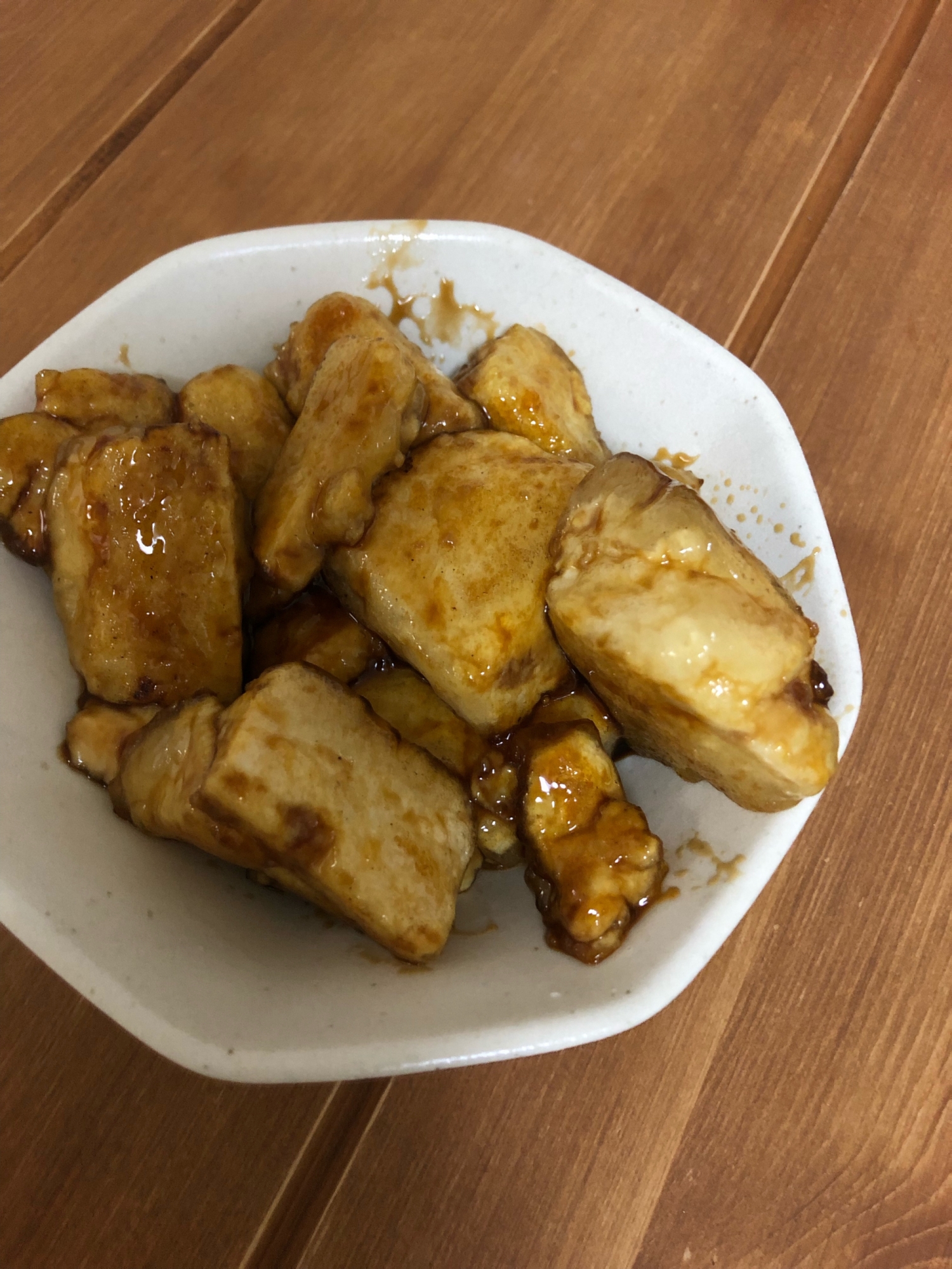 豆腐の照り焼き