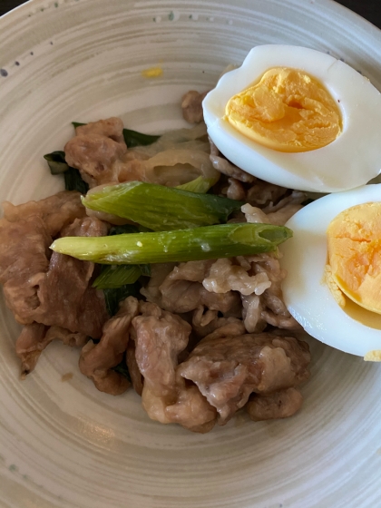 簡単！豚肉のネギ味噌炒め