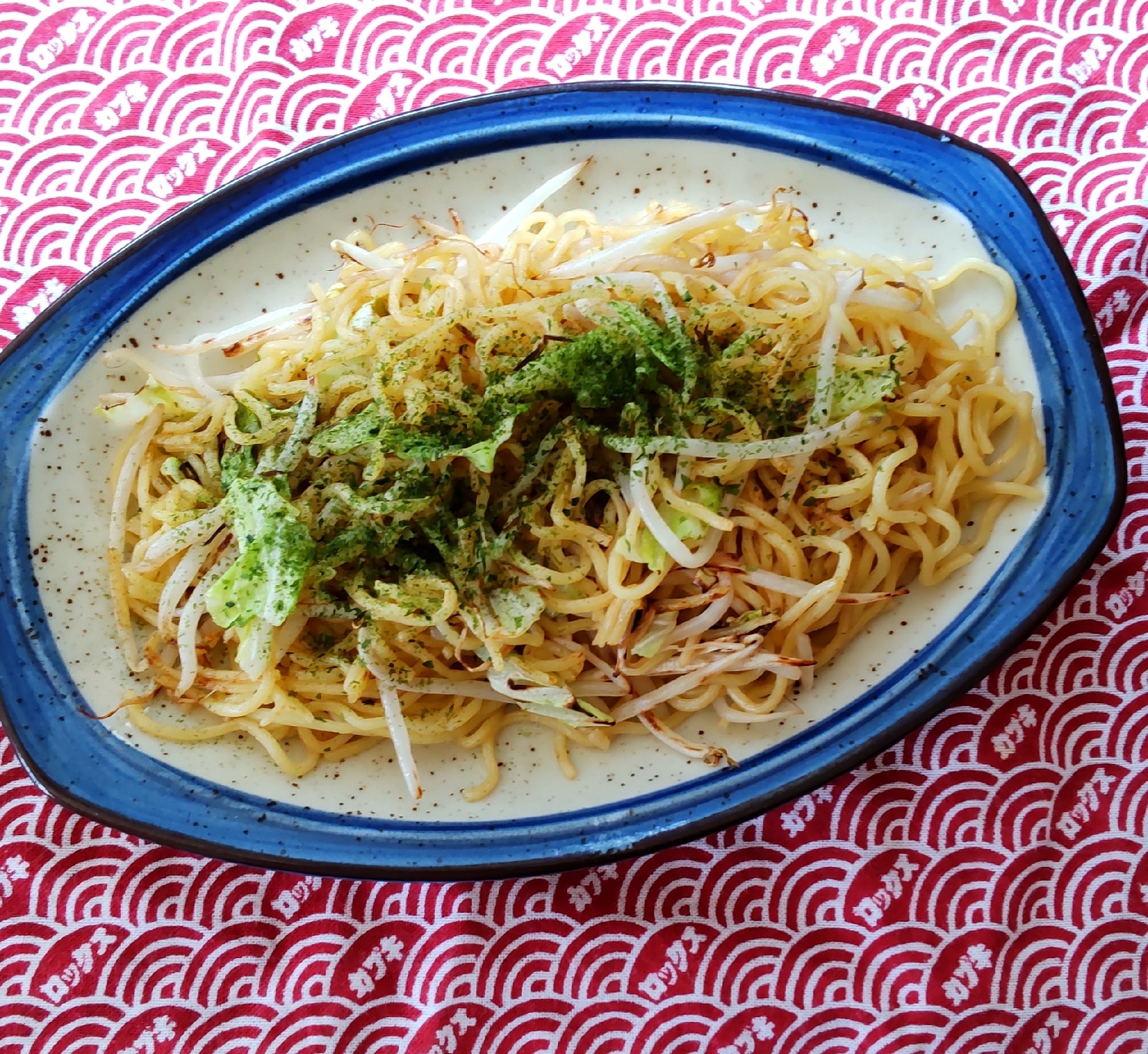 お肉無し！ヘルシー塩焼きそば♪