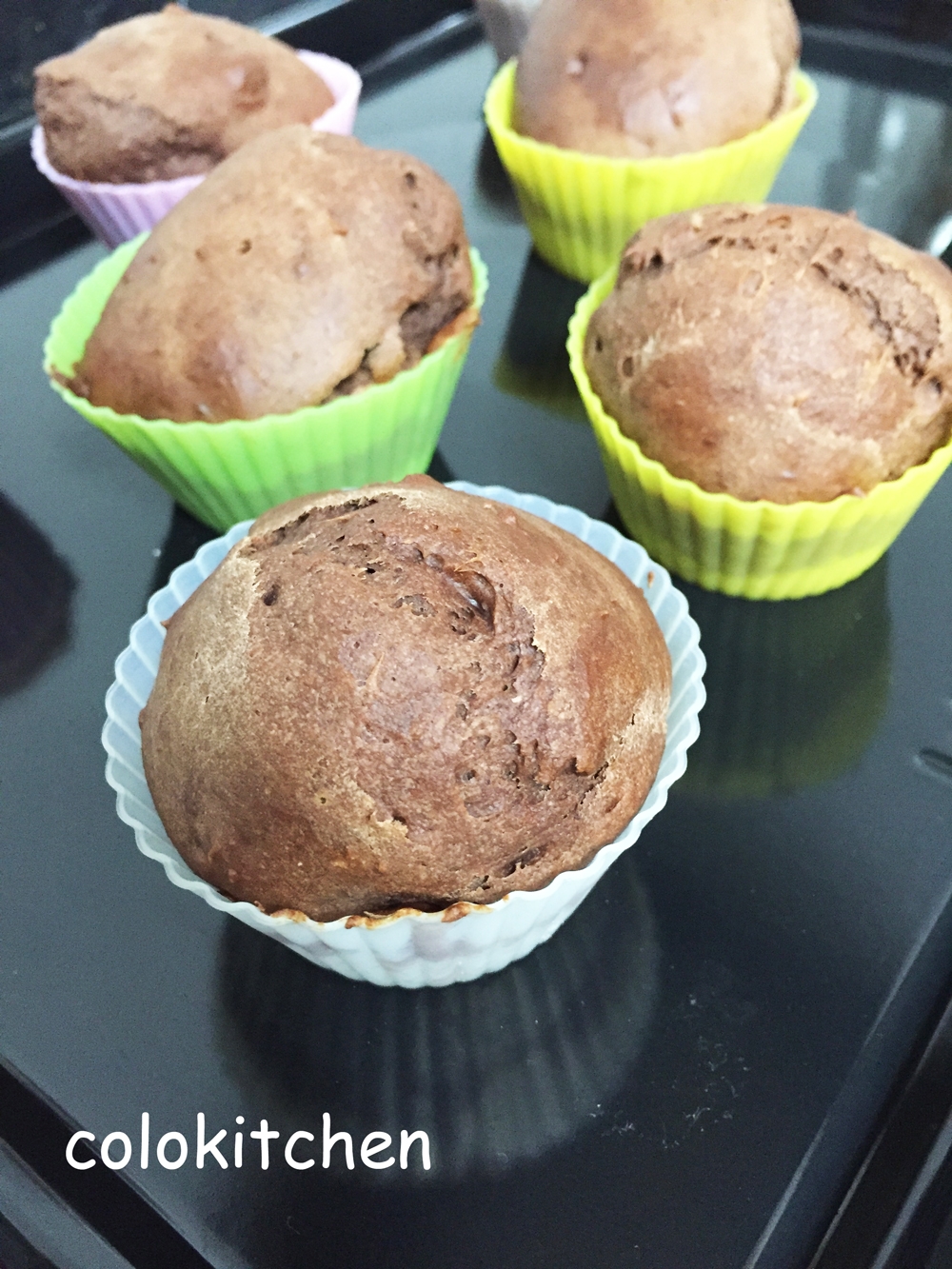 ノンオイル!!酒粕ココアケーキ