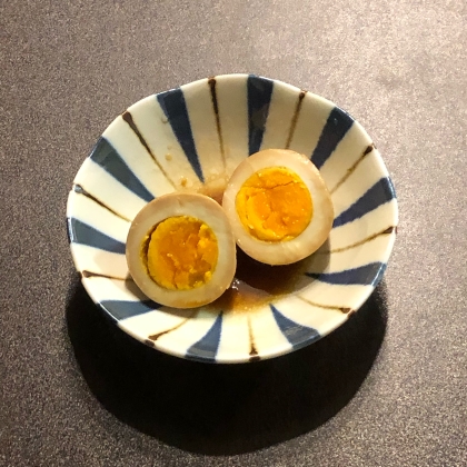 にんにくで食欲そそる煮卵