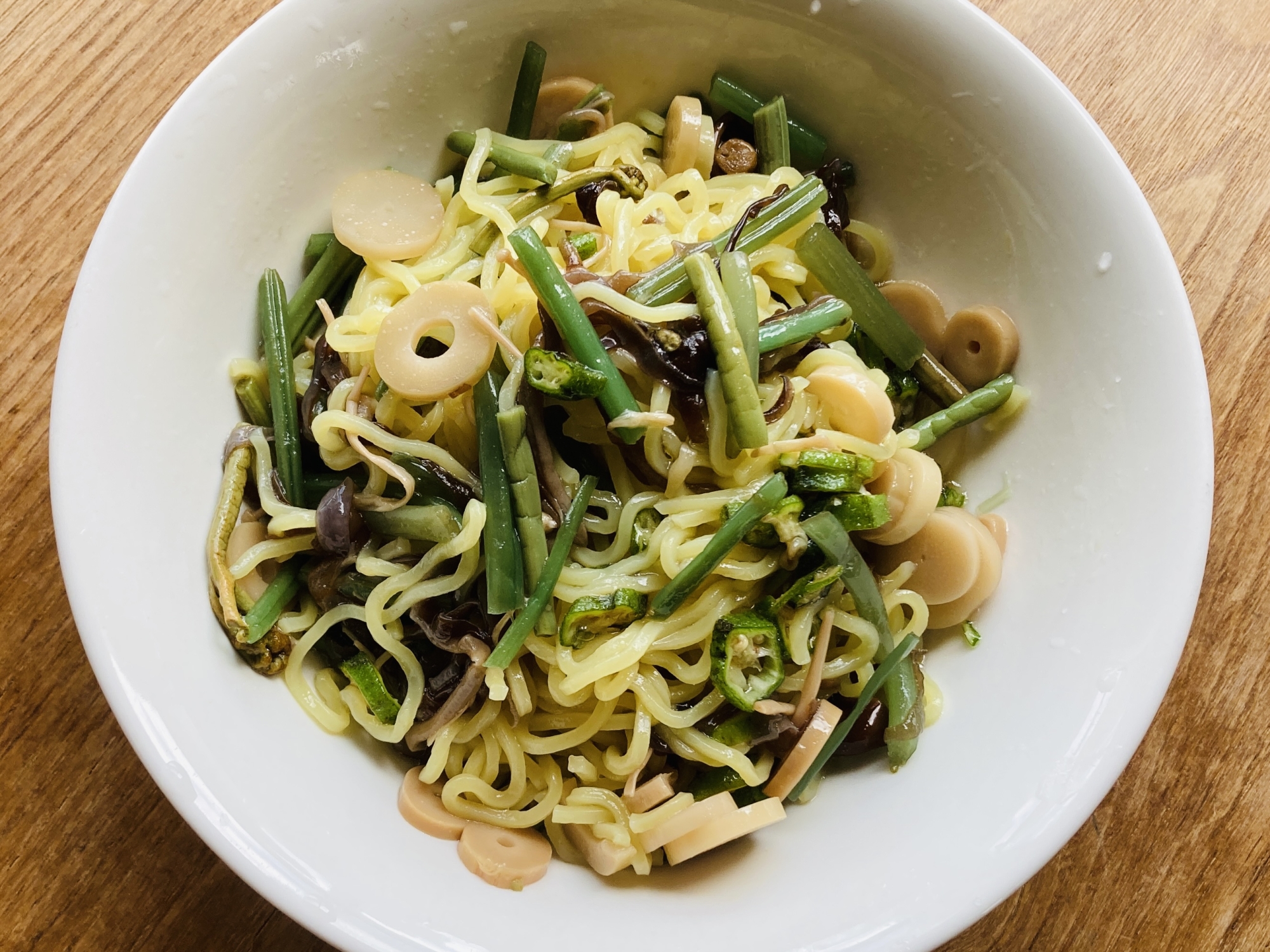 山菜冷やしラーメン
