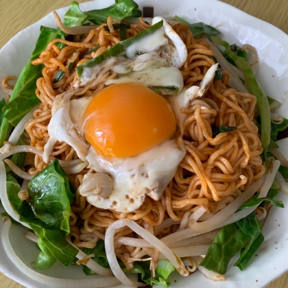 ✨激辛焼きそばの美味しい食べ方✨【爆裂辛麺編】