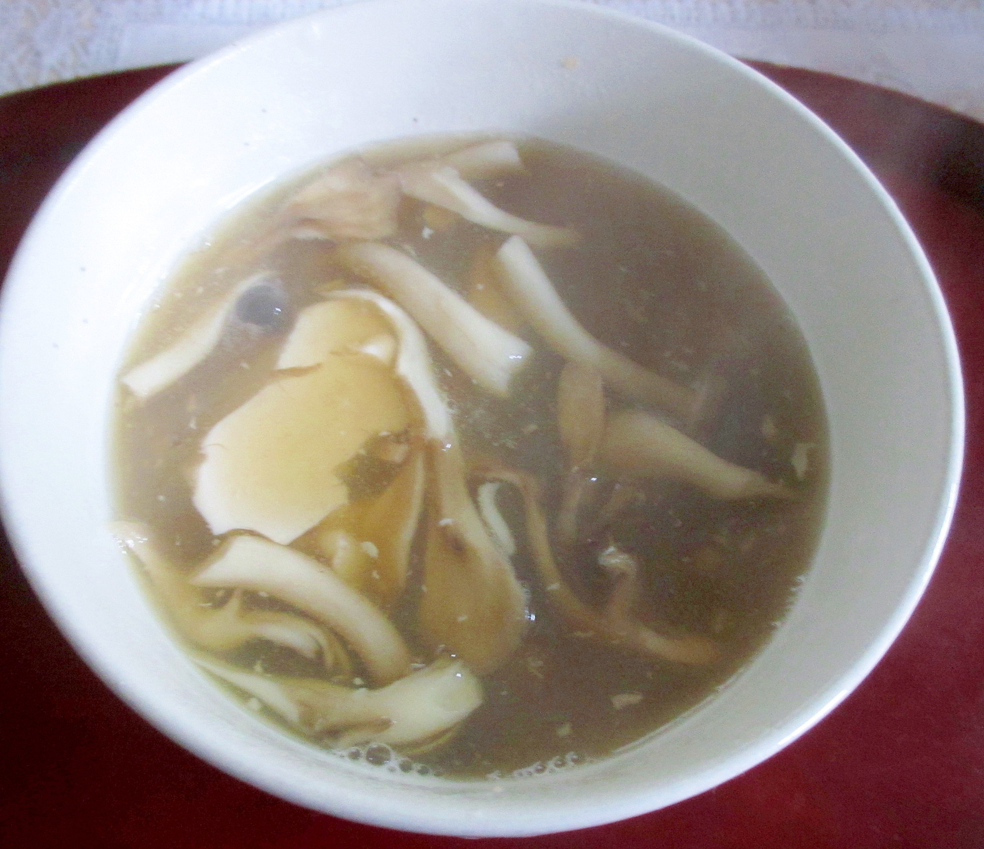 温か★きのこと豆腐のスープ