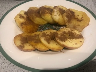 焼きパイナップル＆アップルシナモン
