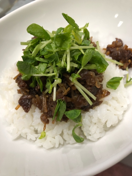 簡単で、ご飯も進み美味しかったです。
ご馳走サマでした〜