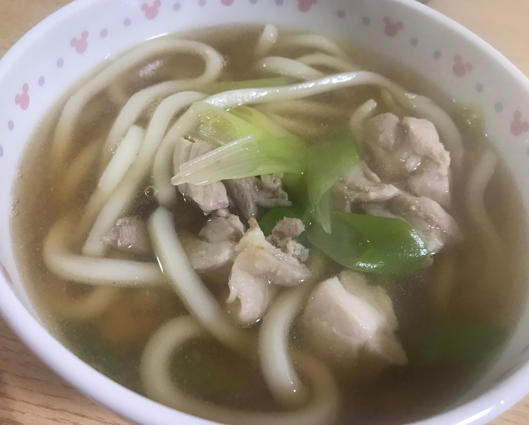 かしわネギうどん