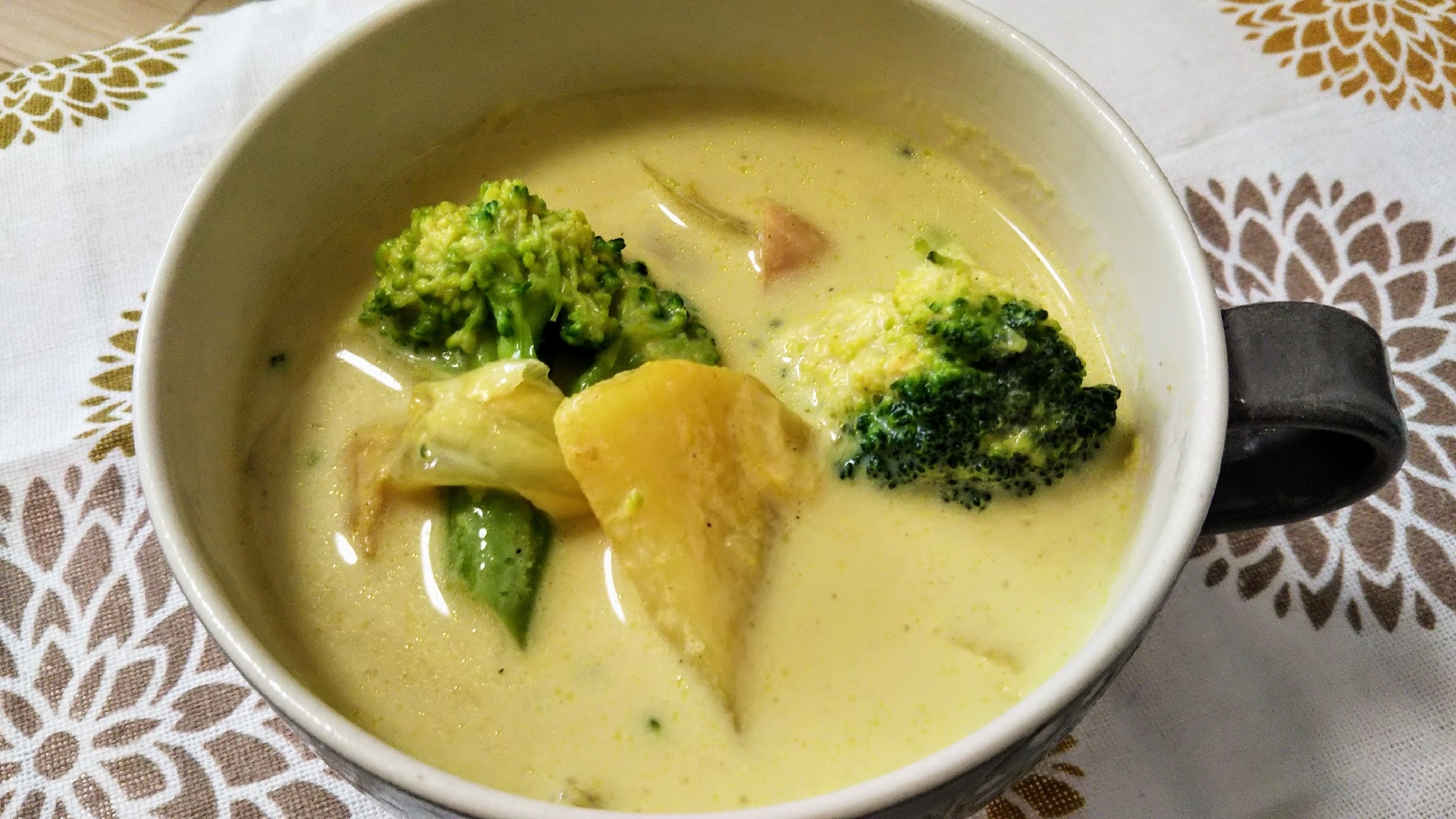 豆乳カレースープ レシピ 作り方 By おまめcafe 楽天レシピ