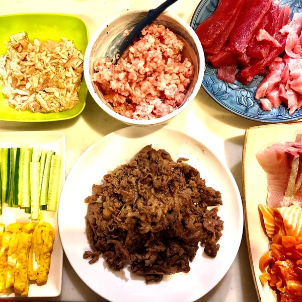 手巻き寿司の具 1番人気は牛コマ肉の甘辛炒め レシピ 作り方 By めくさん 楽天レシピ 手巻き寿司の具 1番人気は牛コマ肉の甘辛炒め レシピ 作り方 By めくさん 楽天レシピ