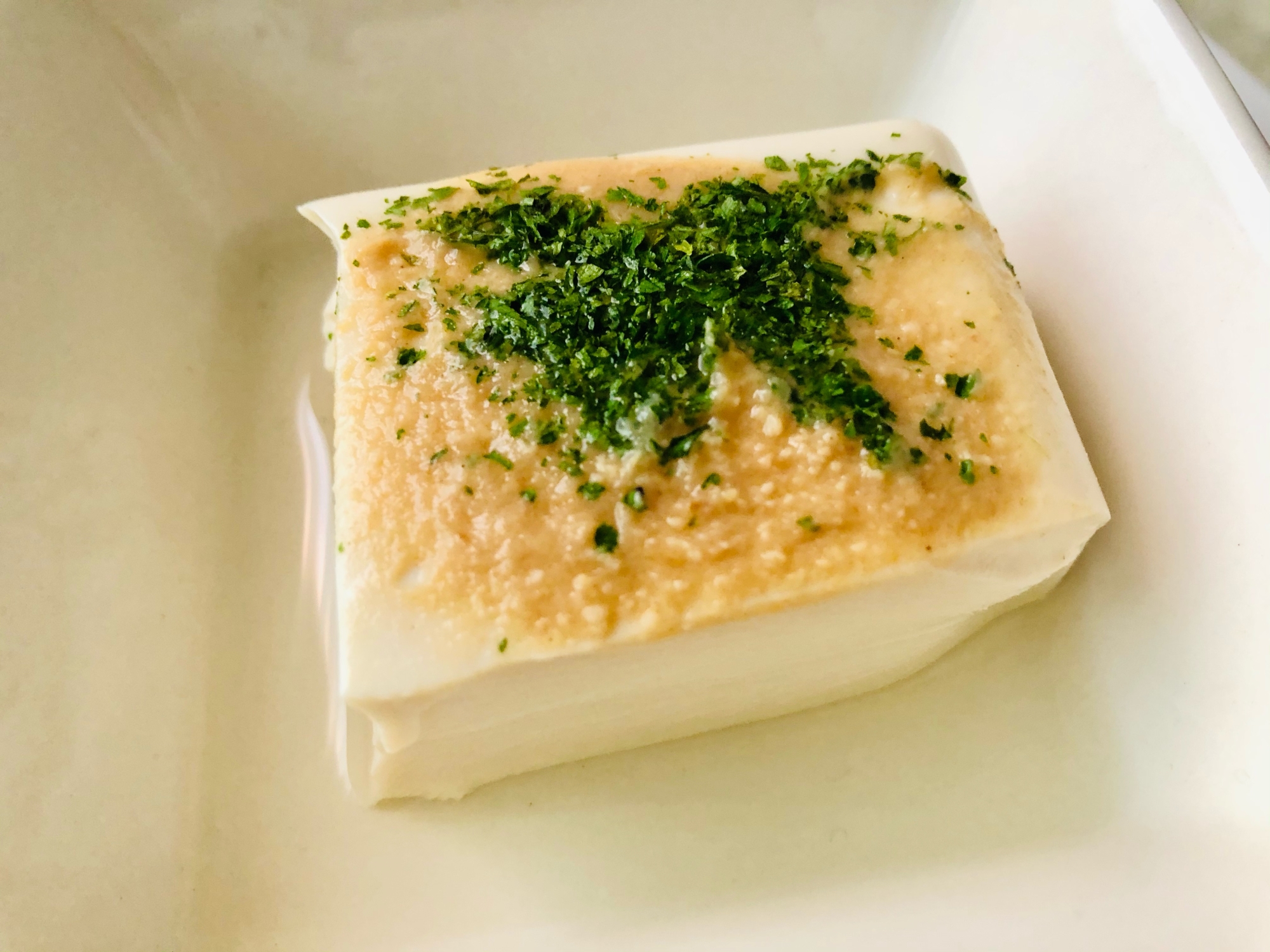 レンジで作る！豆腐の味噌田楽