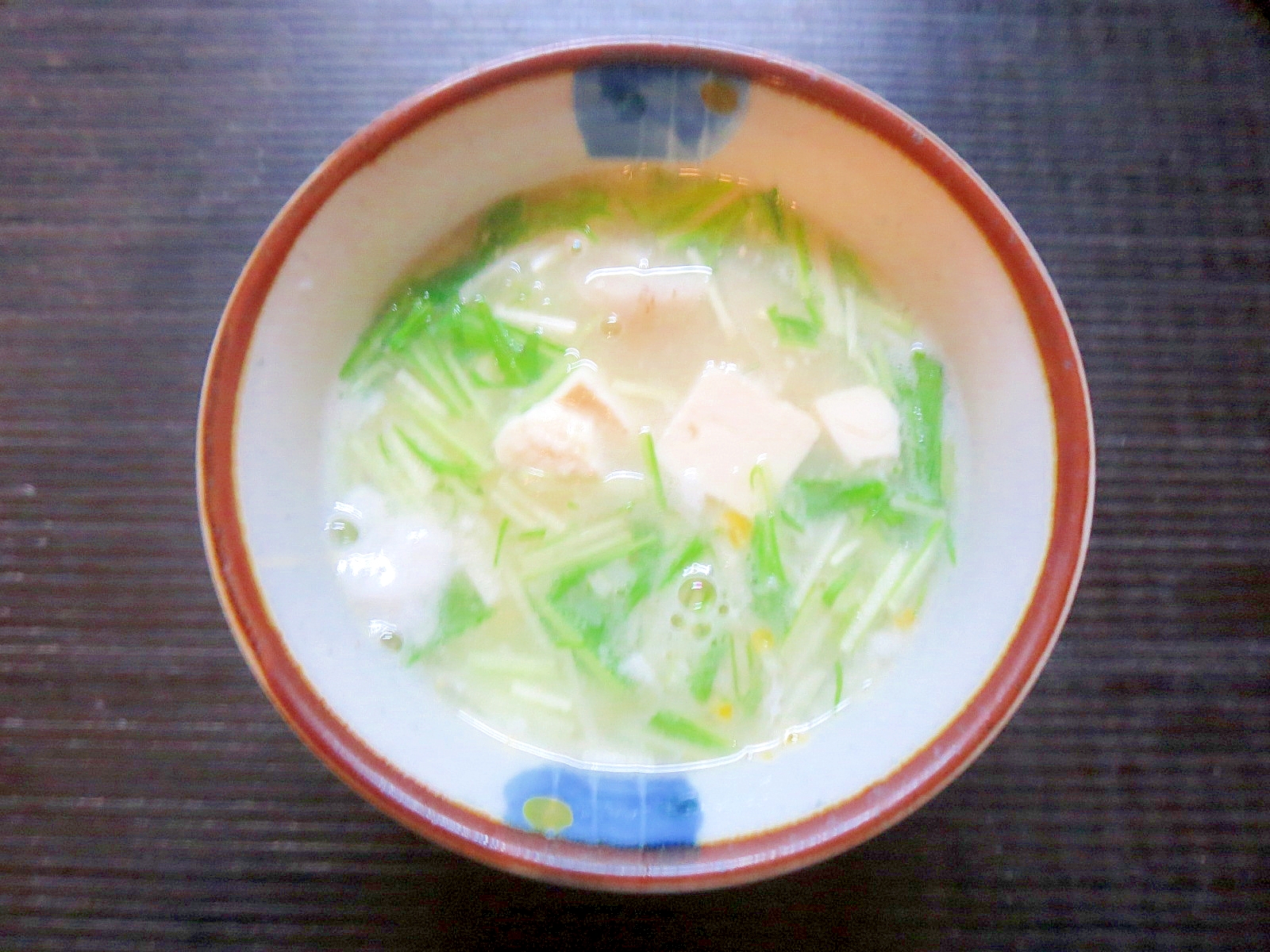 水菜と里芋の味噌汁 レシピ 作り方 By Libre 楽天レシピ