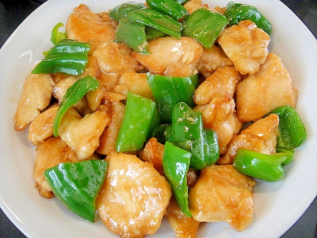 やわらか 鶏むね肉とピーマンの中華炒め レシピ 作り方 By Mint74 楽天レシピ