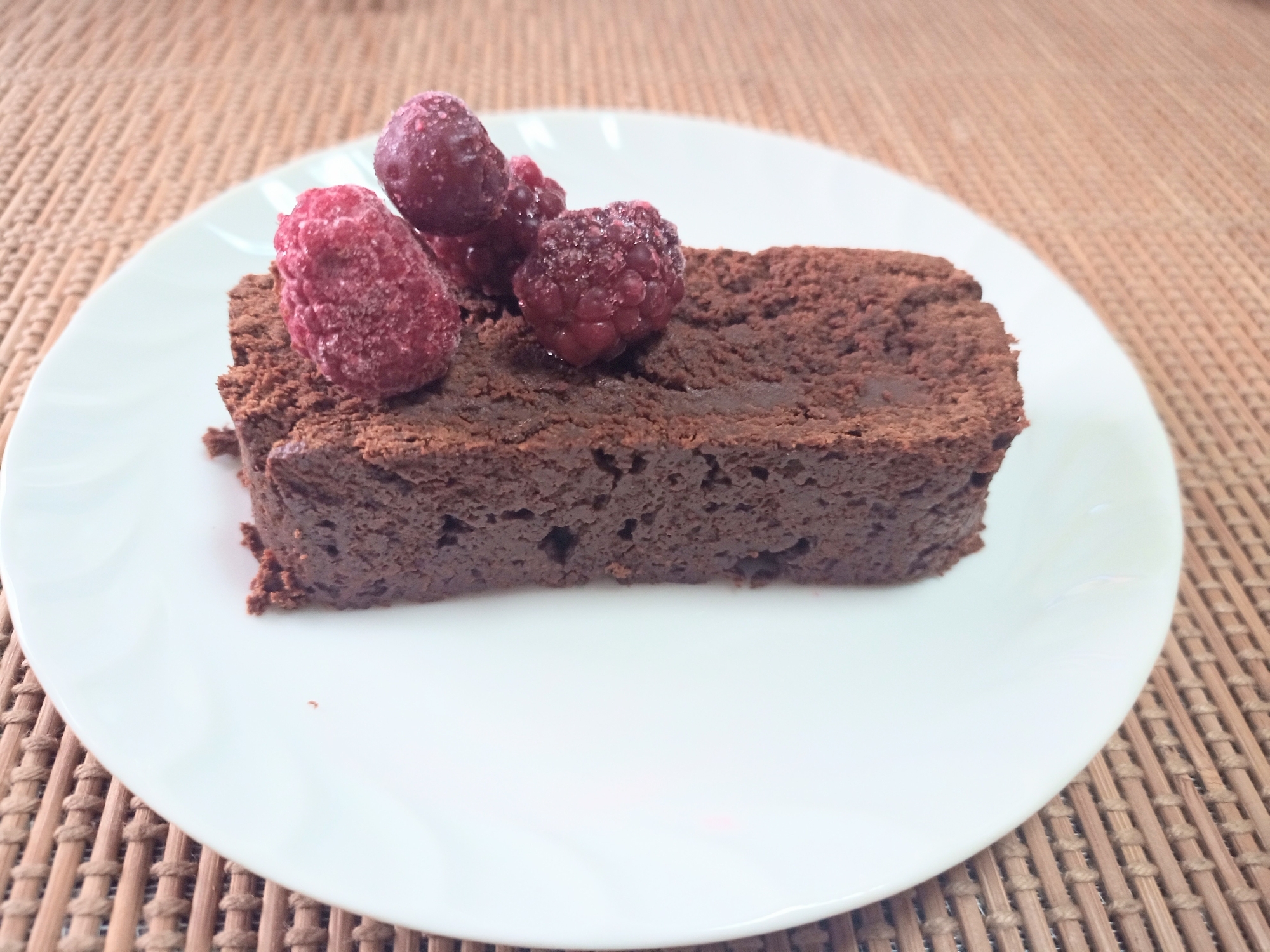 ココアパウダーでブラウニー♡