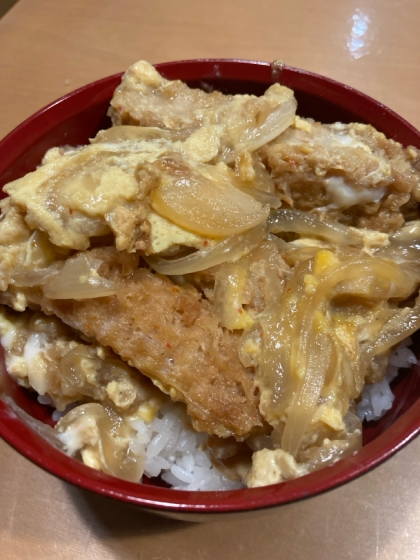 簡単!!だしの素でカツ丼だし✿