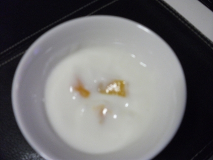 おやつに美味しくいただきました。ごちそうさまでした＾＾