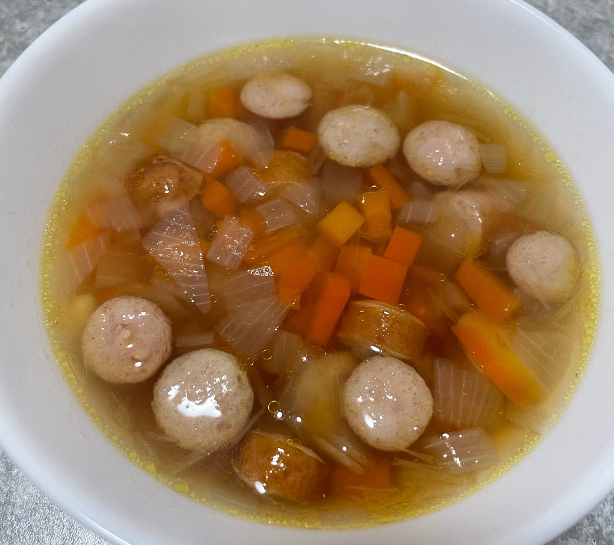 ビーフコンソメスープ 野菜スープ