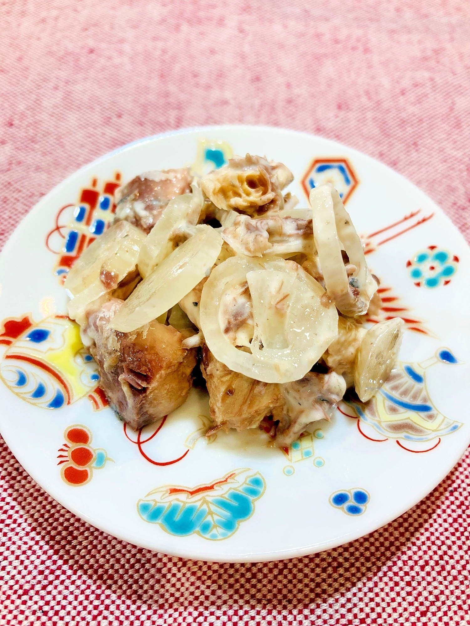 ♦️サバ缶とらっきょうのマヨネーズ和え☆おつまみに