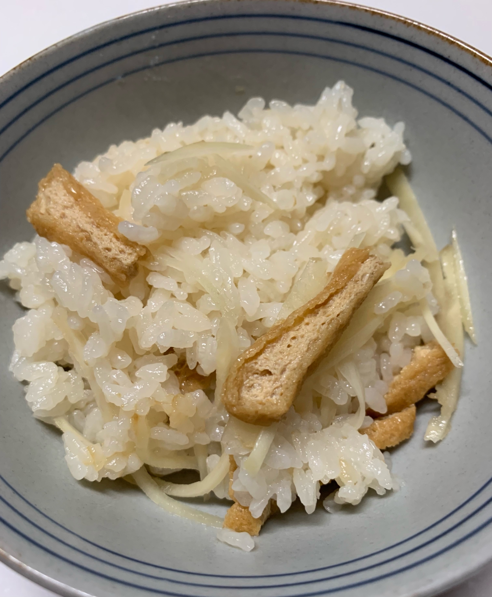 新生姜の炊き込みご飯