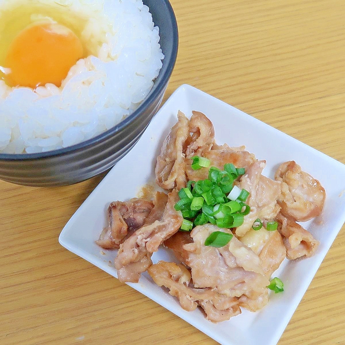 鶏ハラミの白だし焼き☆変わり親子丼にも★減塩志向