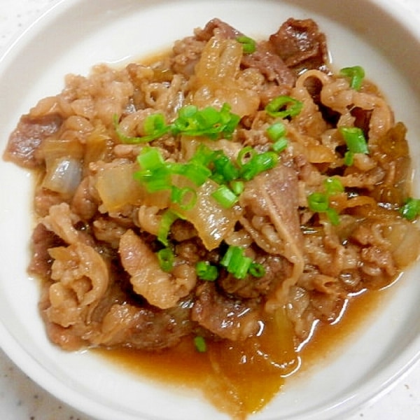 圧力鍋でお肉柔らか 牛丼の具 レシピ 作り方 By なな1151 楽天レシピ 圧力鍋でお肉柔らか 牛丼の具 レシピ 作り方 By なな1151 楽天レシピ