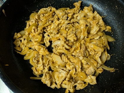 簡単!豚こま肉としめじで節約ポークチャップ