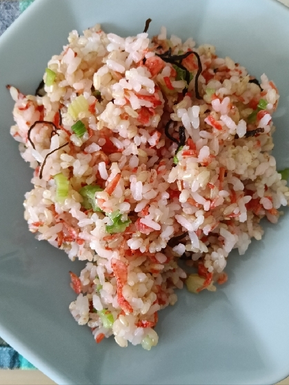 塩昆布チャーハン˖✧˖°