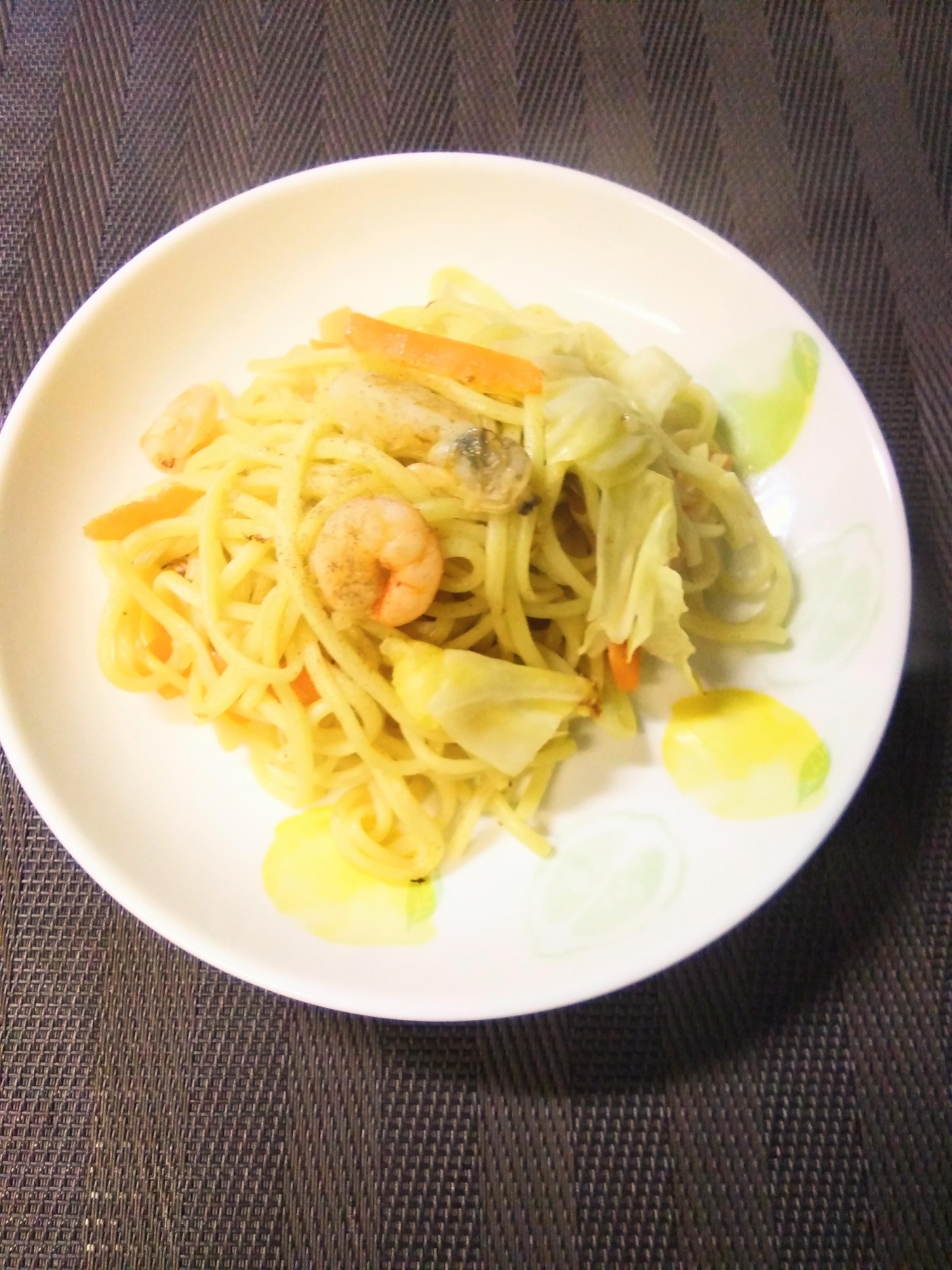 シーフードミックスで簡単☆海鮮塩焼きそば