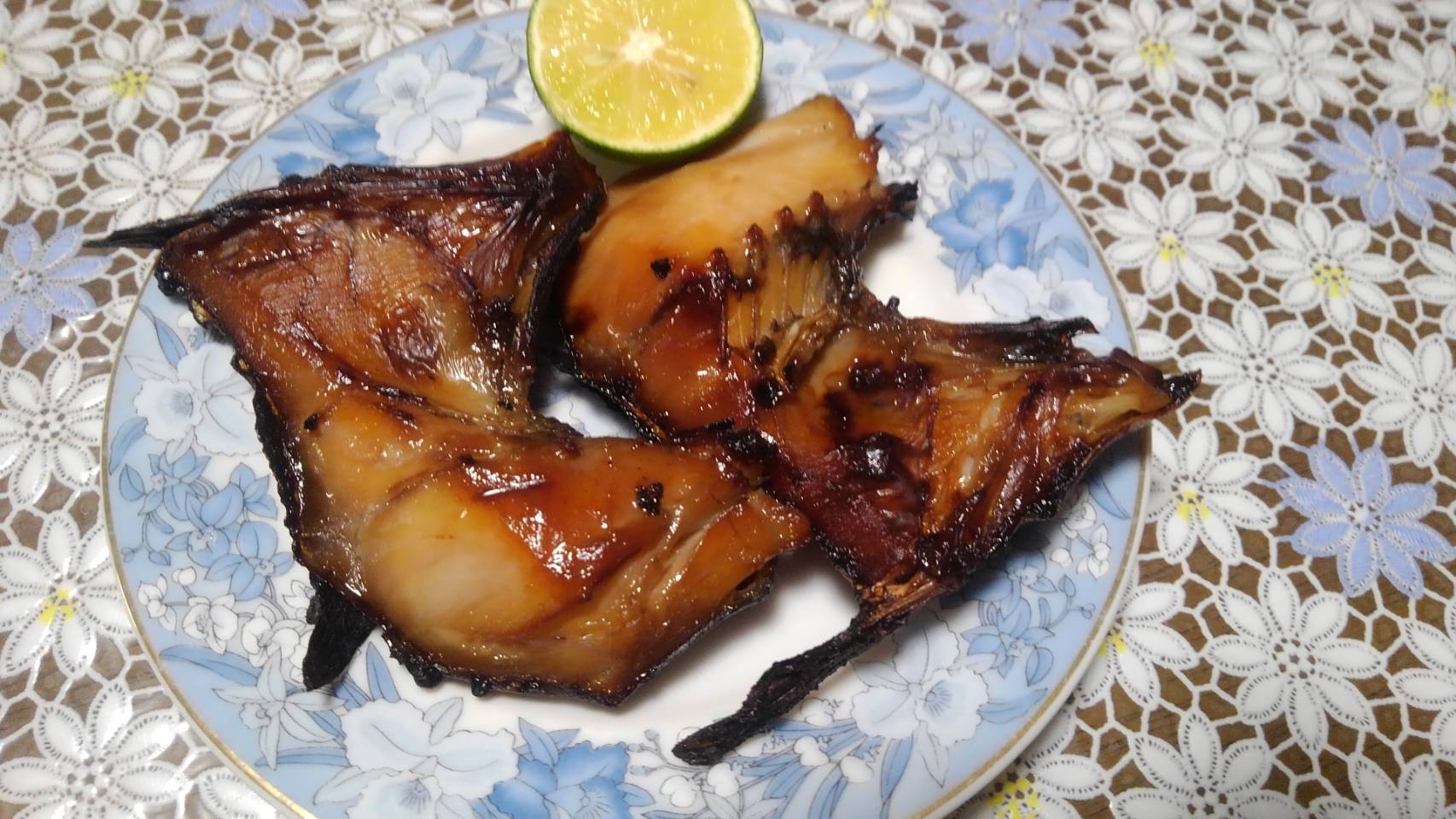 イサキの焼き魚