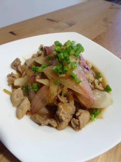 暑い夏に！豚肉と玉ねぎのスタミナ炒め