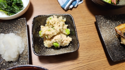 きゅうりとツナのポテトサラダ