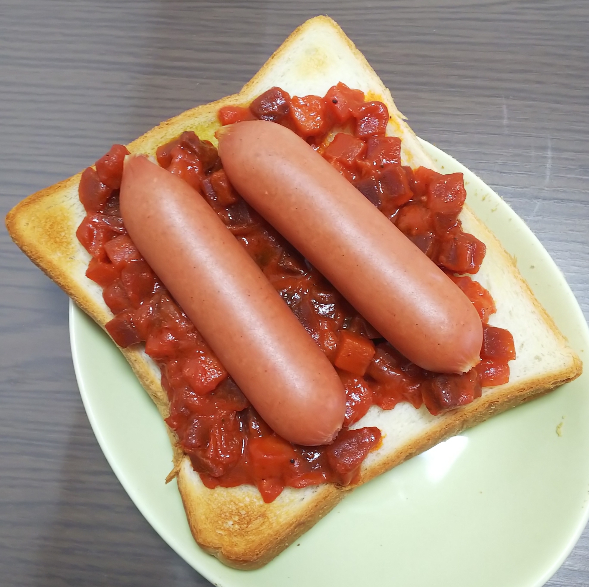 ボルシチトースト