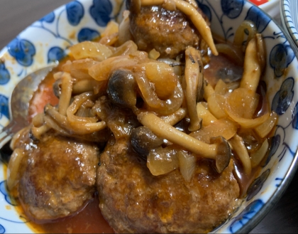 キノコソースが美味しかったです♪
家族みんなが喜んで食べてました！