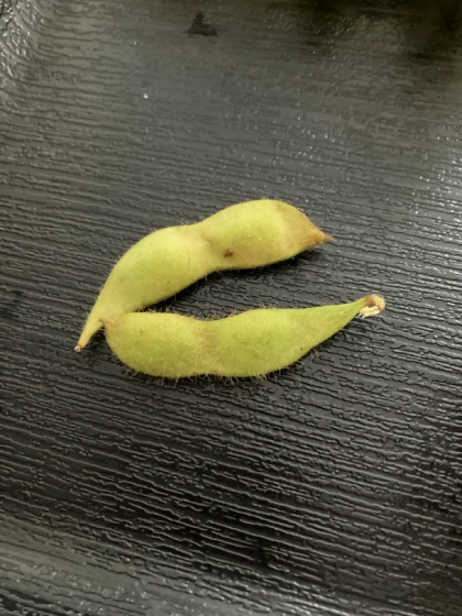 ふっくら。冷凍枝豆の塩茹で