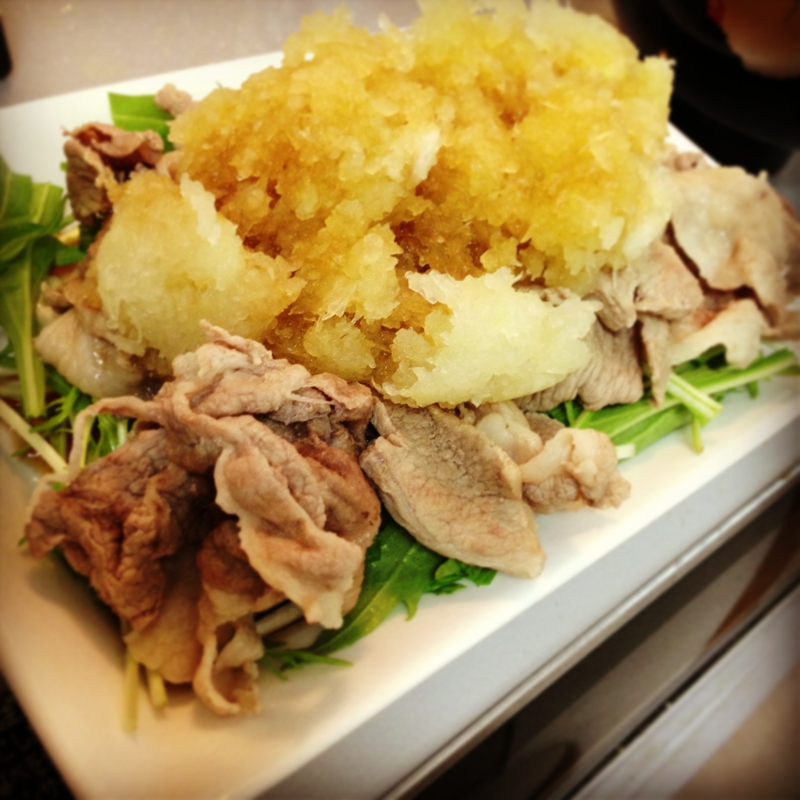 豚コマで おろしポン酢の豚しゃぶ レシピ 作り方 By びっちまま 楽天レシピ 豚コマで おろしポン酢の豚しゃぶ レシピ 作り方 By びっちまま 楽天レシピ