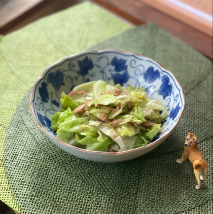 〜レモン汁で作るキャベツとツナのおひたし〜