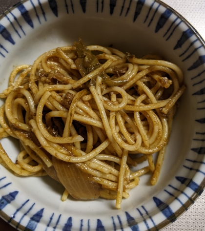 ミートソースパスタ