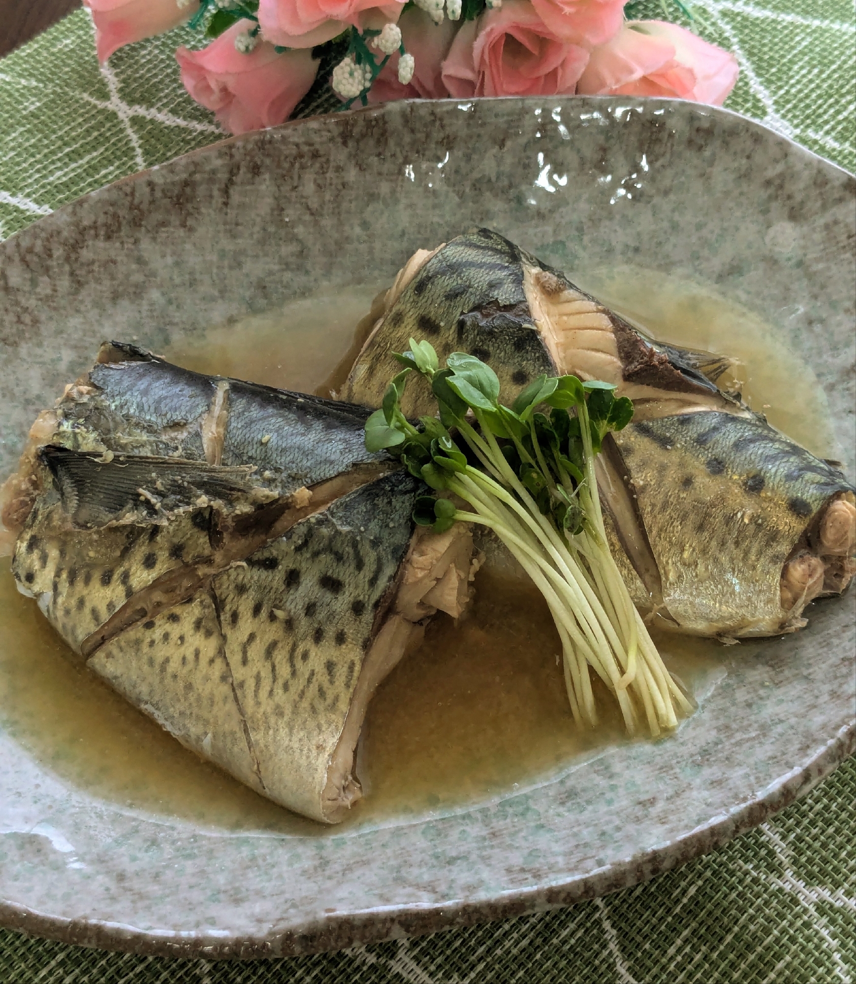 砂糖も味醂も不使用！〜出汁で煮るさばの味噌煮〜