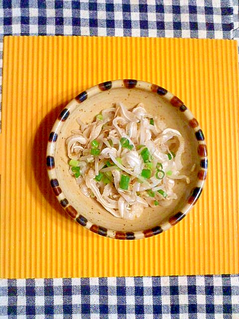 ミミガーともやしのナムル♪