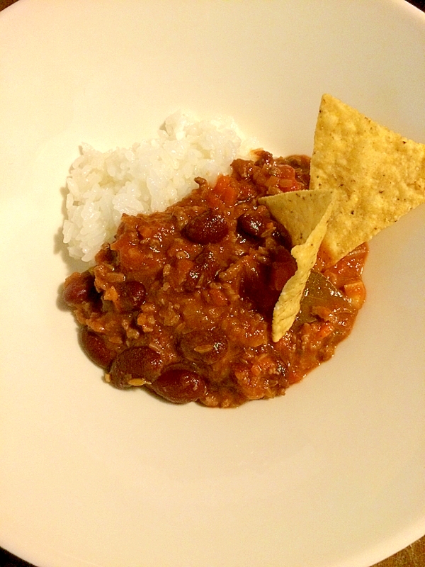 ご飯にもパンにも☆チリコンカン