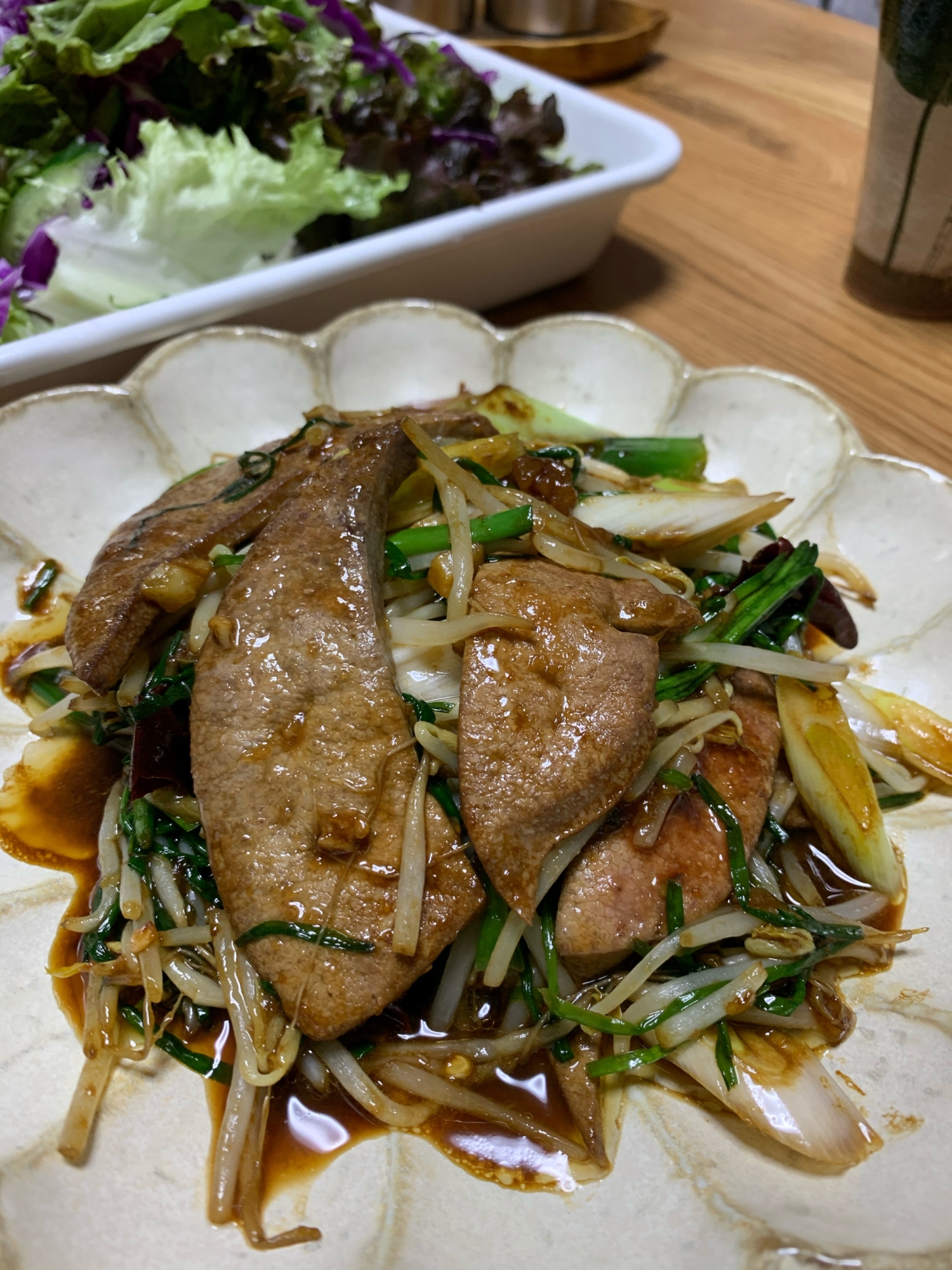 中華風レバーもやし炒め レシピ 作り方 By 五味 楽天レシピ