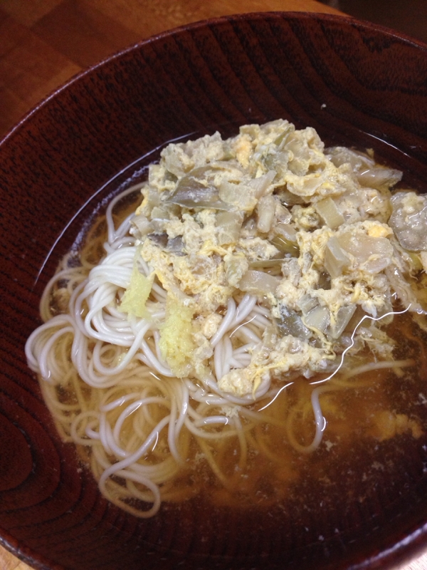 みょうがのそうめん汁