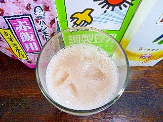 アイス♡小豆ソイミルク酒