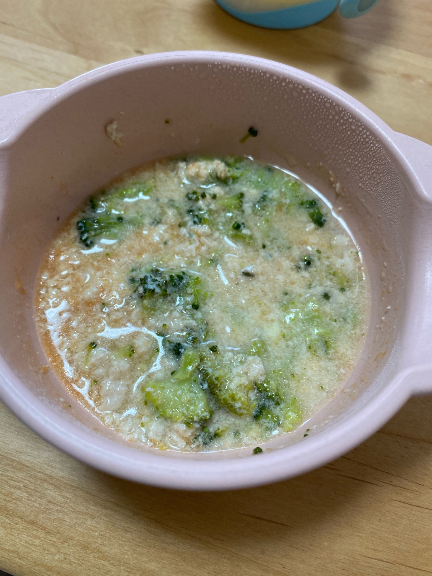 離乳食 とりとトマトブロッコリーの豆乳スープ レシピ 作り方 By ぴんちゃん 楽天レシピ