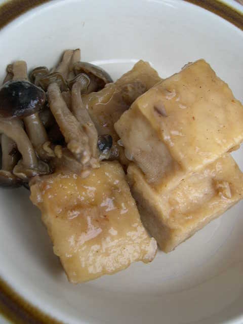 お豆腐の和風おかず・フライパンで揚げだし風豆腐