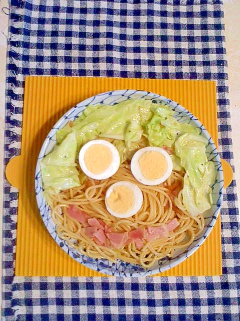 にんにく醤油のパスタ♪