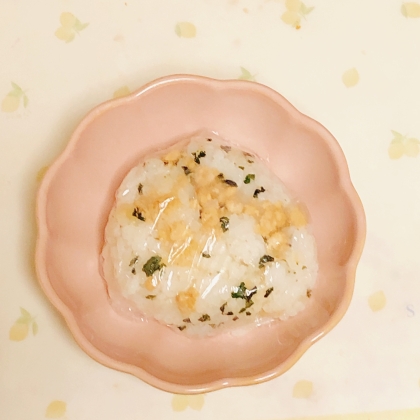 シーチキン塩昆布マヨおにぎり