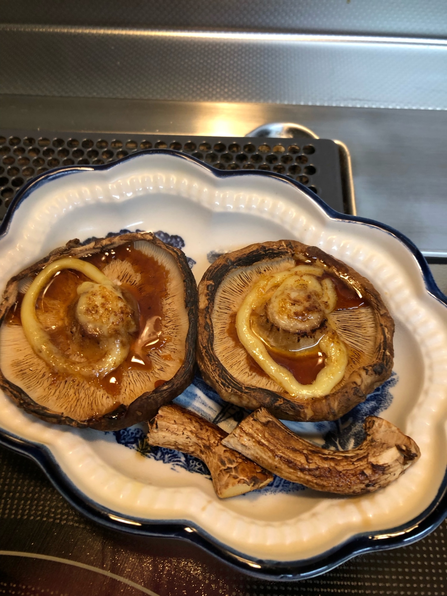 トースターde椎茸ステーキ^_^ レシピ・作り方 by ぷーにゃん｜楽天レシピ